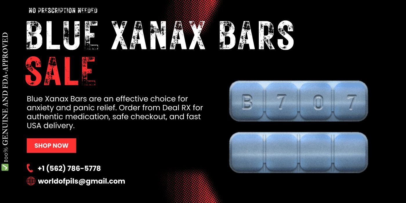 Buy Blue Xanax Bars Online – Fast Relief for Anxiety & Panic 2 Blue Xanax Bars